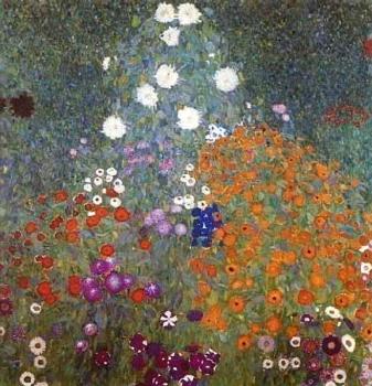 Gustav Klimt : Flowery Garden